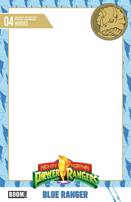 Mighty Morphin Power Rangers (2026) #4 D Trading Card Blank Sketch Variant (PRE-ORDER: 09/30/2026)