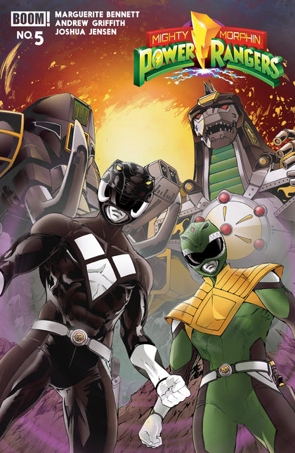 Mighty Morphin Power Rangers (2026) #5 B Variant (Dressed, Griffith) (PRE-ORDER: 10/28/2026)