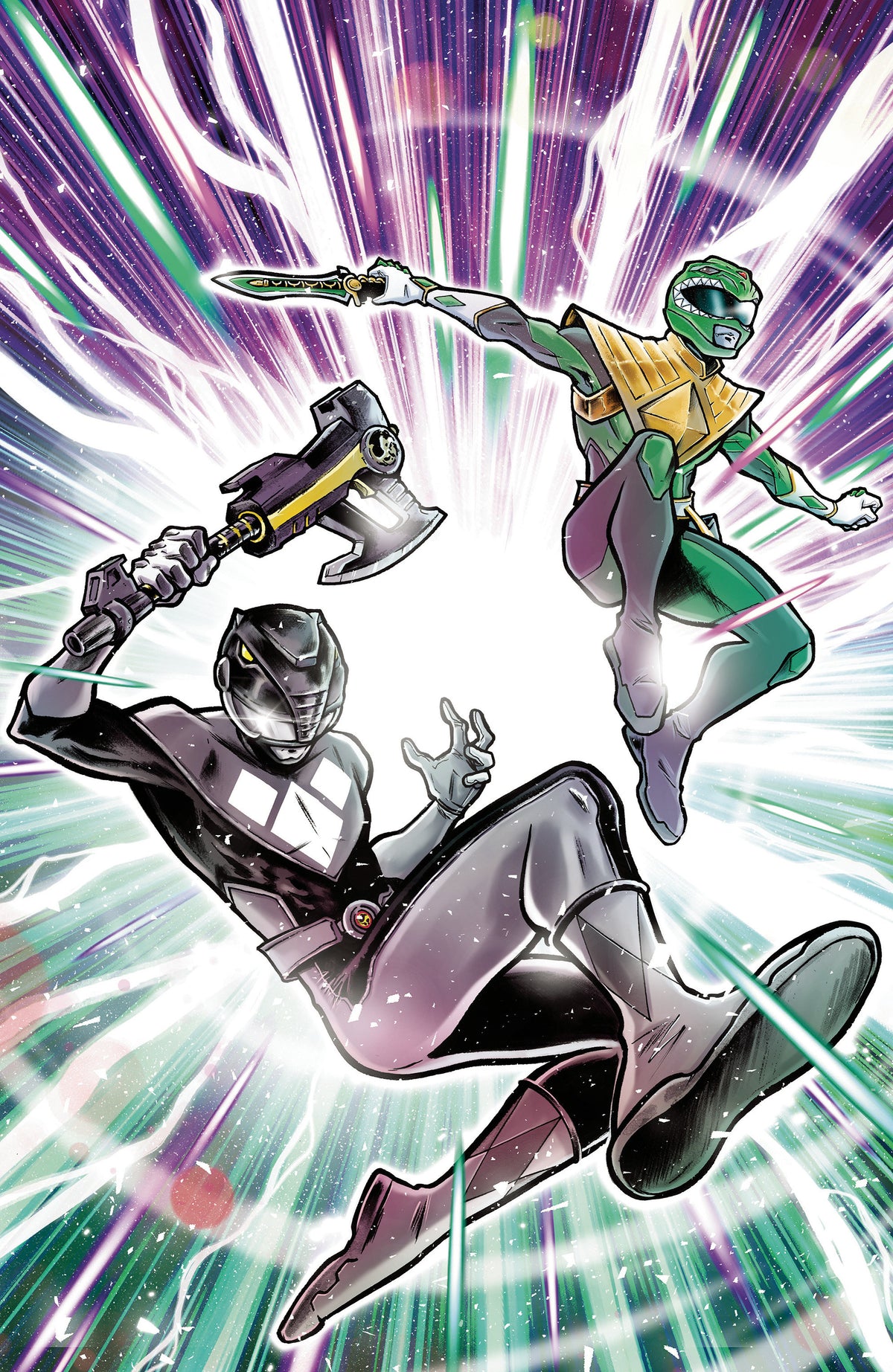 Mighty Morphin Power Rangers (2026) #5 E Foil Variant (Full Art, Foil, Di Gianfelice) (PRE-ORDER: 10/28/2026)
