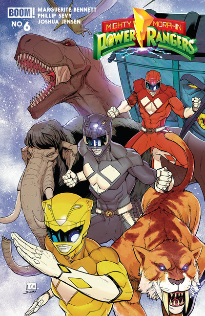 Mighty Morphin Power Rangers (2026) #6 B Variant (Dressed, Sevy) (PRE-ORDER: 11/25/2026)