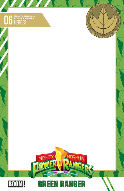 Mighty Morphin Power Rangers (2026) #6 D Trading Card Blank Sketch Variant (PRE-ORDER: 11/25/2026)