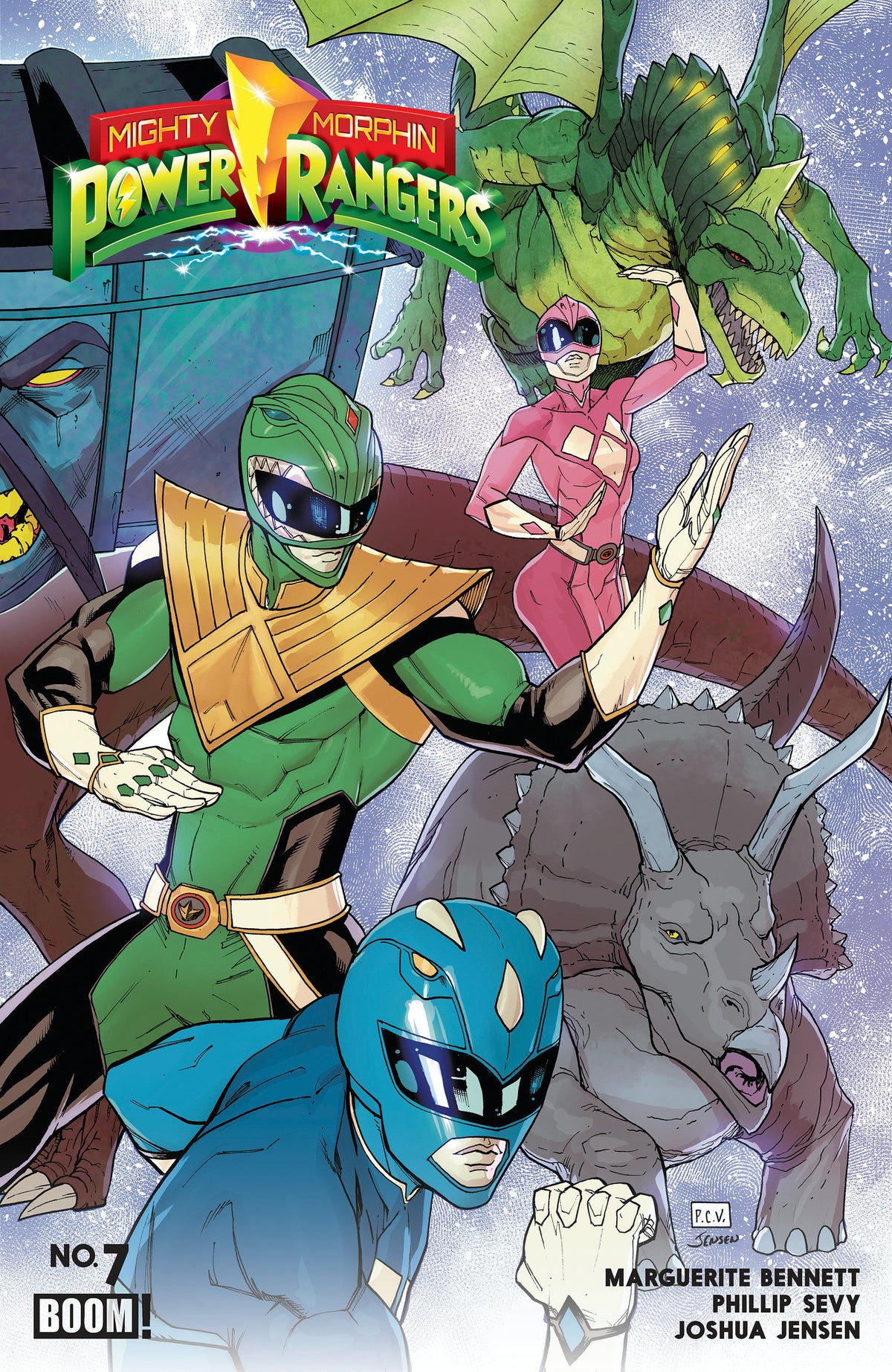 Mighty Morphin Power Rangers (2026) #7 B Variant (Dressed, Sevy) (PRE-ORDER: 12/30/2026)