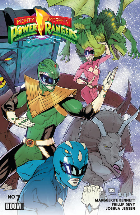 Mighty Morphin Power Rangers (2026) #7 B Variant (Dressed, Sevy) (PRE-ORDER: 12/30/2026)