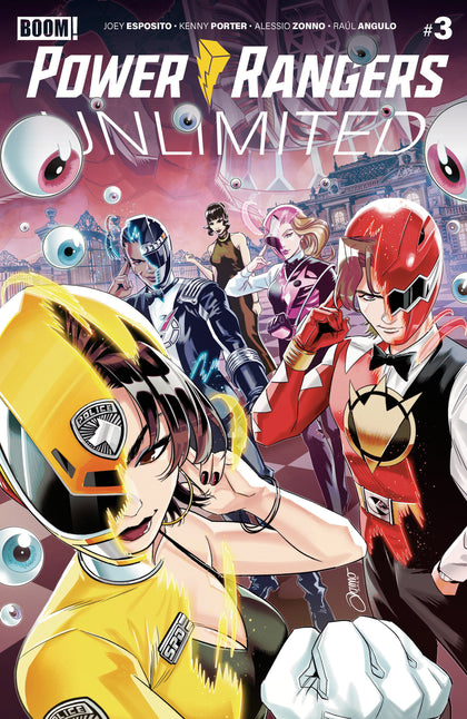 Power Rangers Unlimited #3 A Main (Dressed, Zonno) (PRE-ORDER: 09/16/2026)