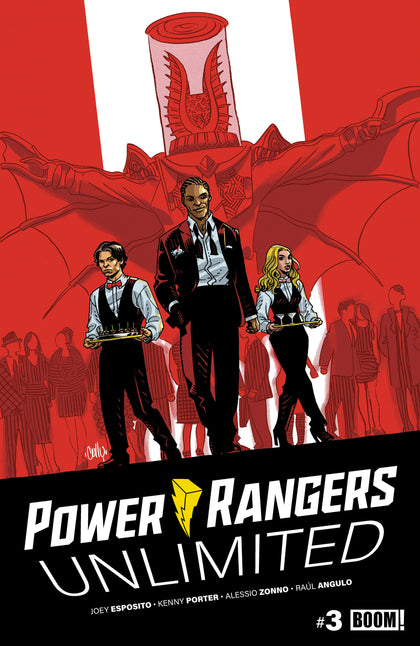 Power Rangers Unlimited #3 B Variant (Dressed, Hamner) (PRE-ORDER: 09/16/2026)