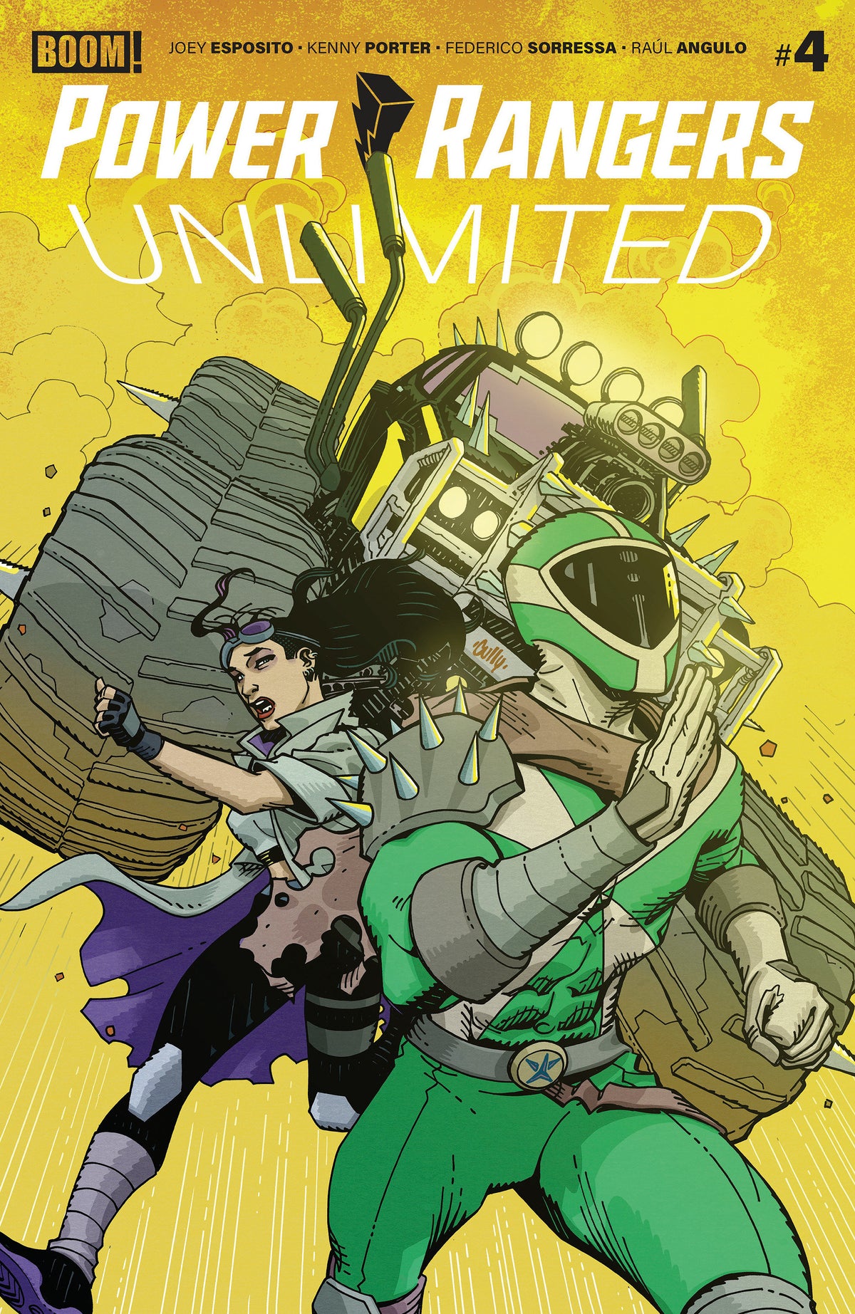 Power Rangers Unlimited #4 B Variant (Dressed, Hamner) (PRE-ORDER: 10/14/2026)