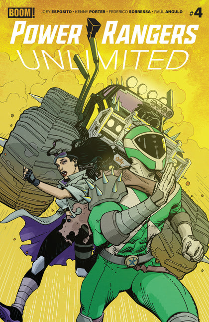 Power Rangers Unlimited #4 B Variant (Dressed, Hamner) (PRE-ORDER: 10/14/2026)