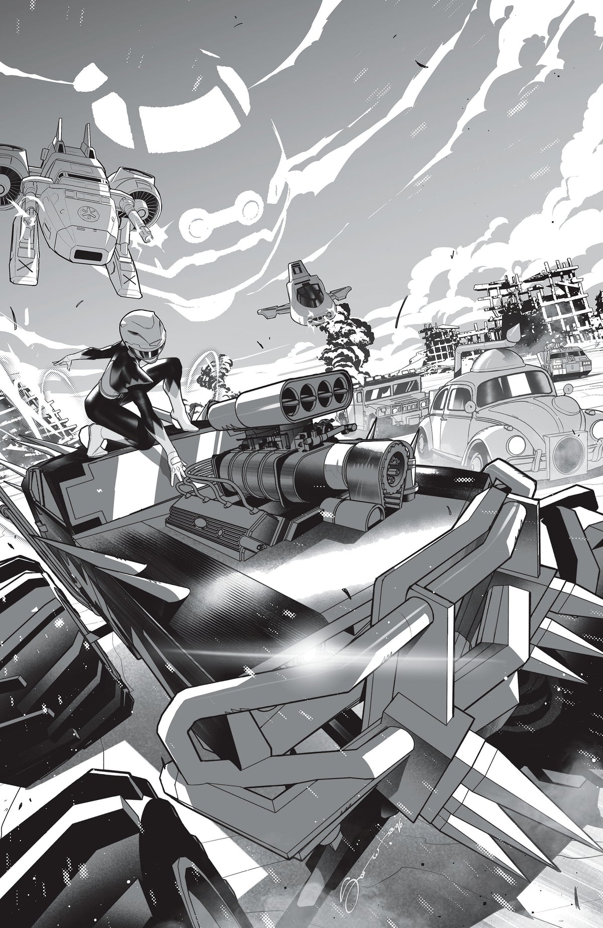 Power Rangers Unlimited #4 J Unlimited Variant (Full Art, Sorressa) (PRE-ORDER: 10/14/2026)
