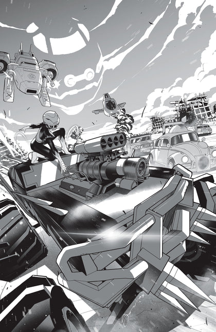 Power Rangers Unlimited #4 J Unlimited Variant (Full Art, Sorressa) (PRE-ORDER: 10/14/2026)
