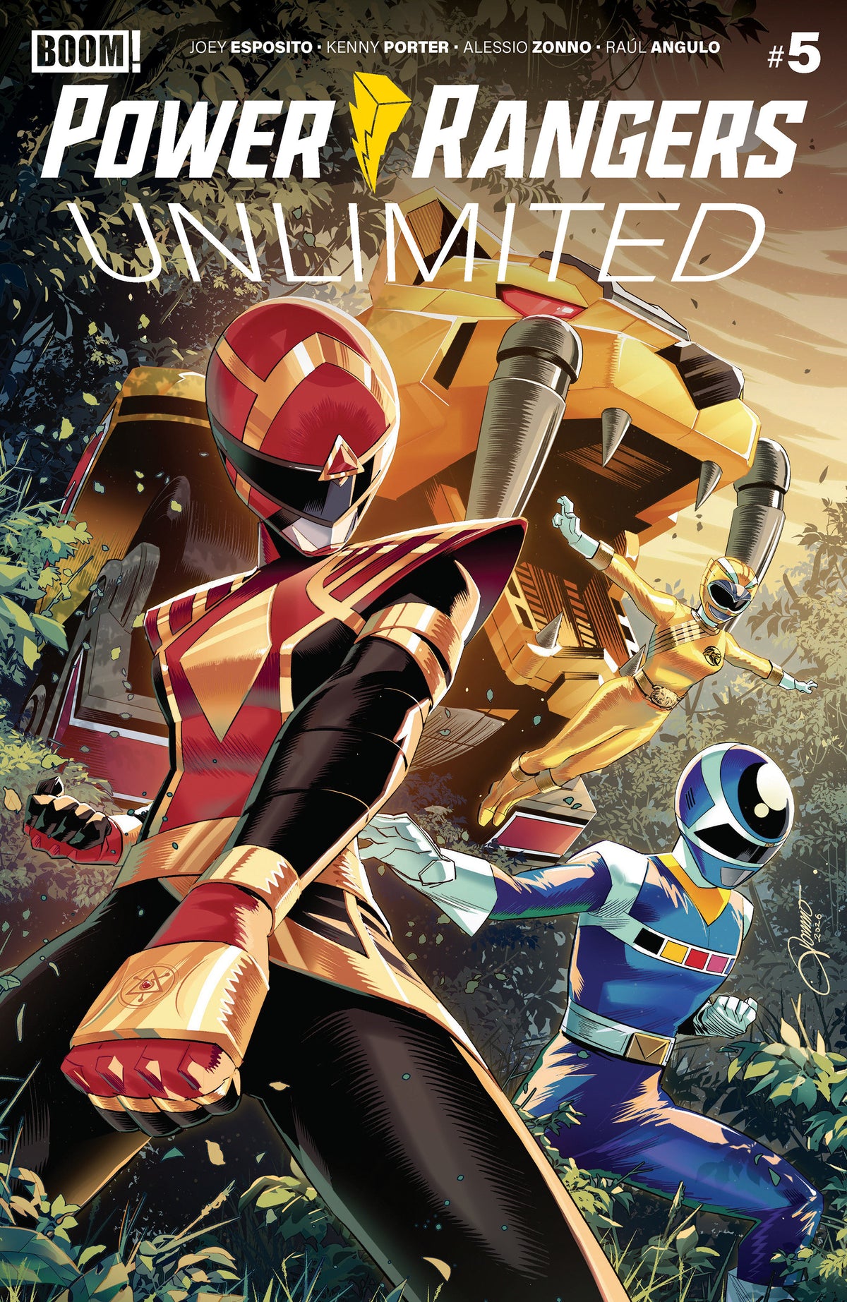 Power Rangers Unlimited #5 A Main (Dressed, Zonno) (PRE-ORDER: 11/11/2026)