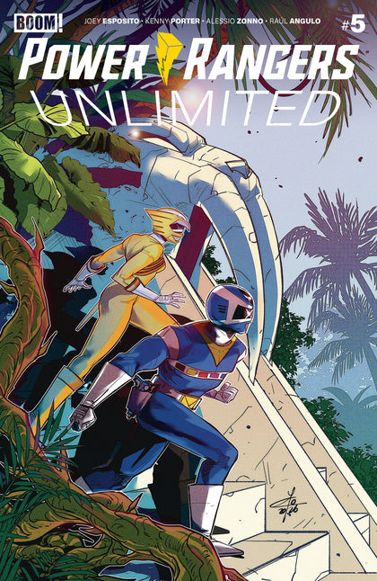Power Rangers Unlimited #5 B Variant (Dressed, Carlini) (PRE-ORDER: 11/11/2026)