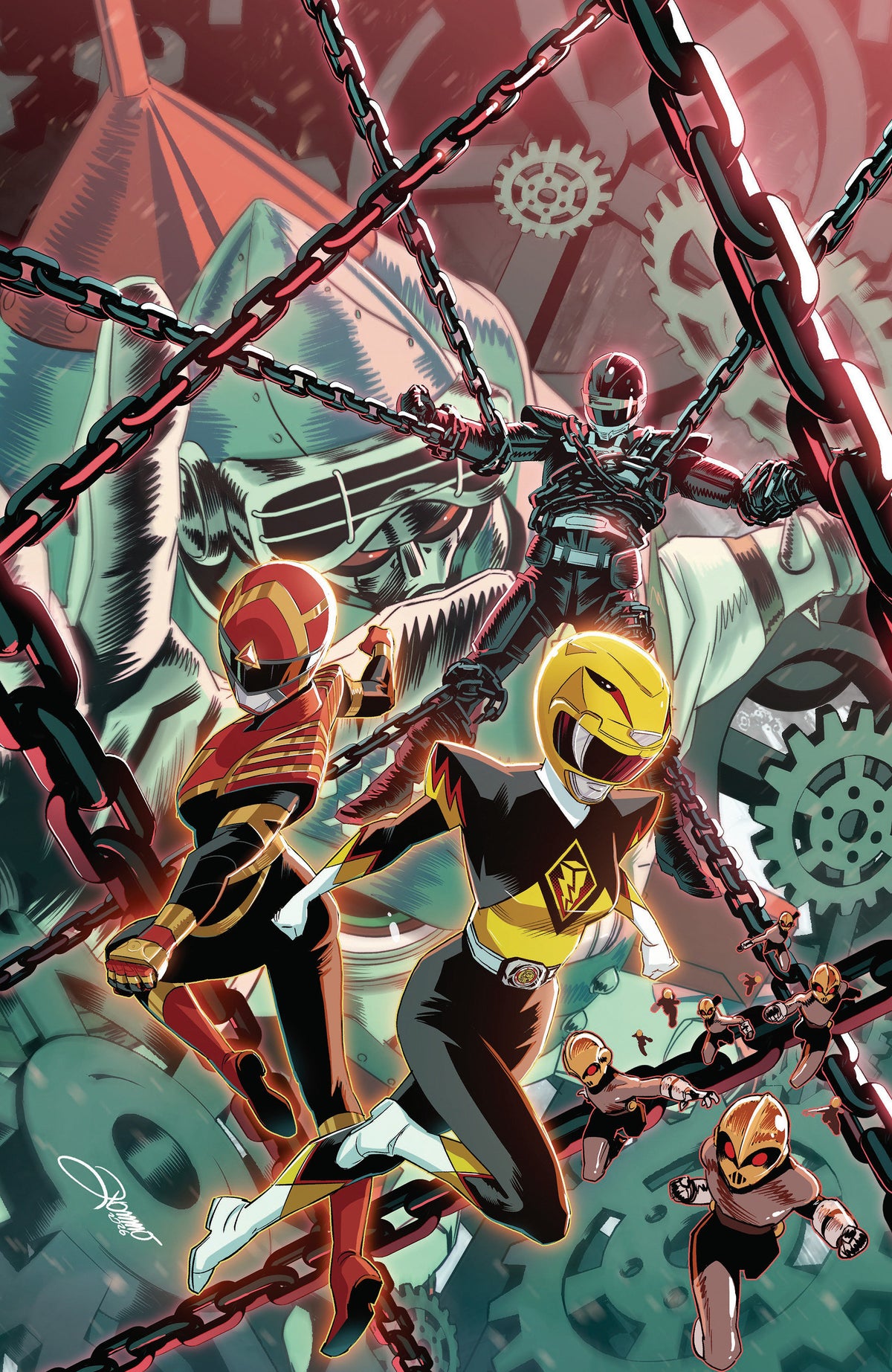 Power Rangers Unlimited #6 D Foil Variant (Full Art, Zonno) (PRE-ORDER: 12/16/2026)