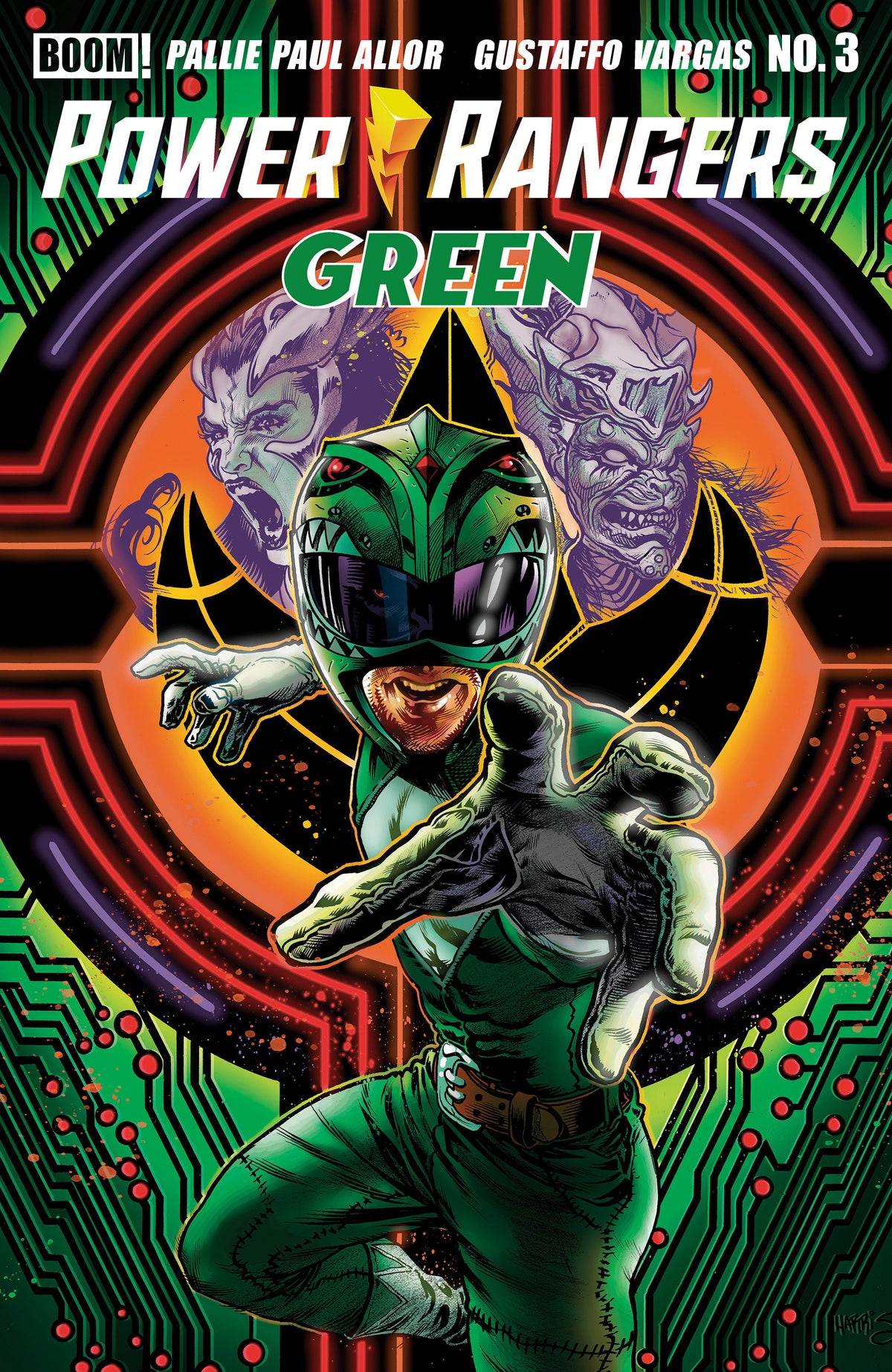 Power Rangers Green #3 A Main (Dressed, Harris) (PRE-ORDER: 10/21/2026)
