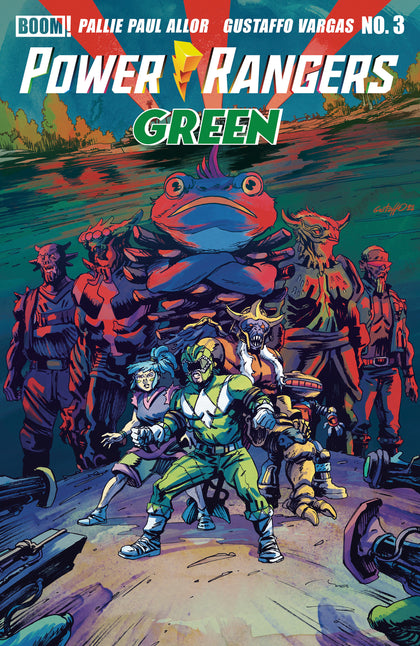 Power Rangers Green #3 B Variant (Dressed, Vargas) (PRE-ORDER: 10/21/2026)