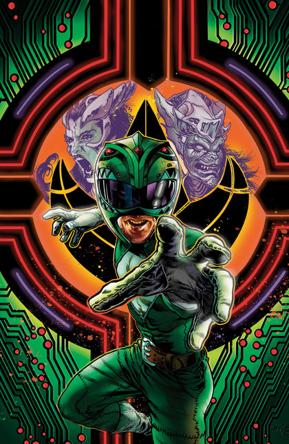 Power Rangers Green #3 D Foil Variant (Full Art, Foil, Harris) (PRE-ORDER: 10/21/2026)