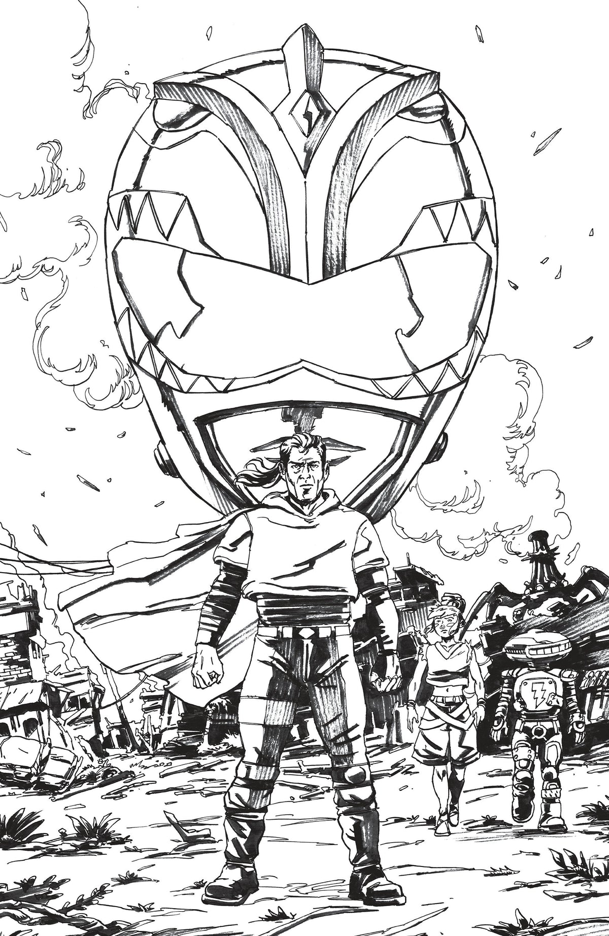 Power Rangers Green #5 J Unlimited Variant (Full Art, Vargas) (PRE-ORDER: 12/23/2026)