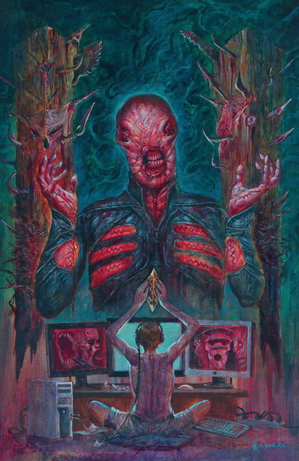 Hellraiser: Resurrections - The Onanistic Ritual #1 F Unlimited Variant (Full Art, Kendall) (PRE-ORDER: 09/09/2026)
