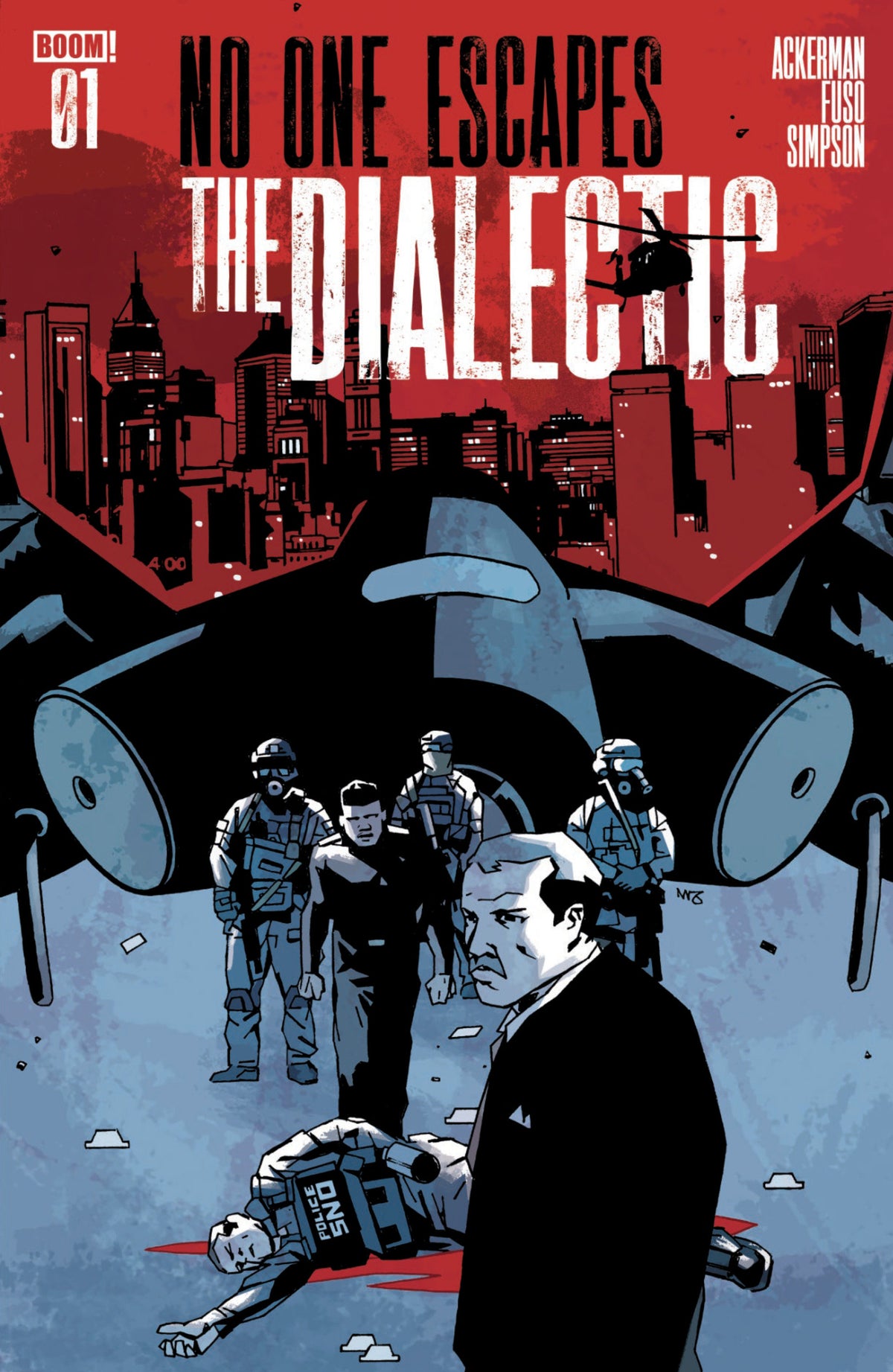 No One Escapes the Dialectic #1 A Main (Dressed, Fuso) (PRE-ORDER: 11/04/2026)