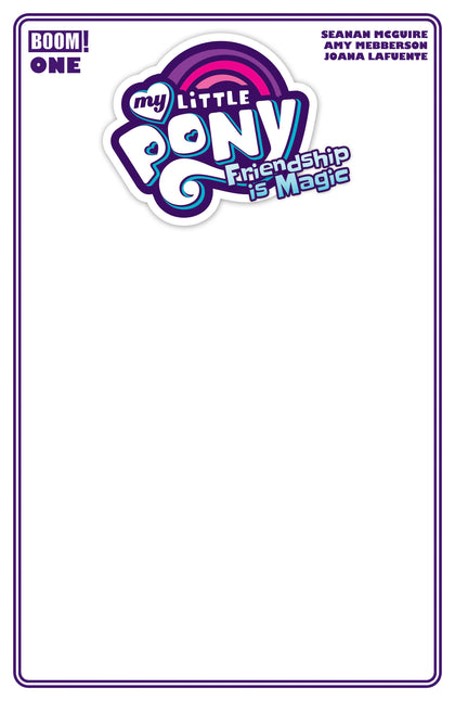 My Little Pony: Friendship is Magic (2026) #1 D Blank Sketch Variant (PRE-ORDER: 11/11/2026)