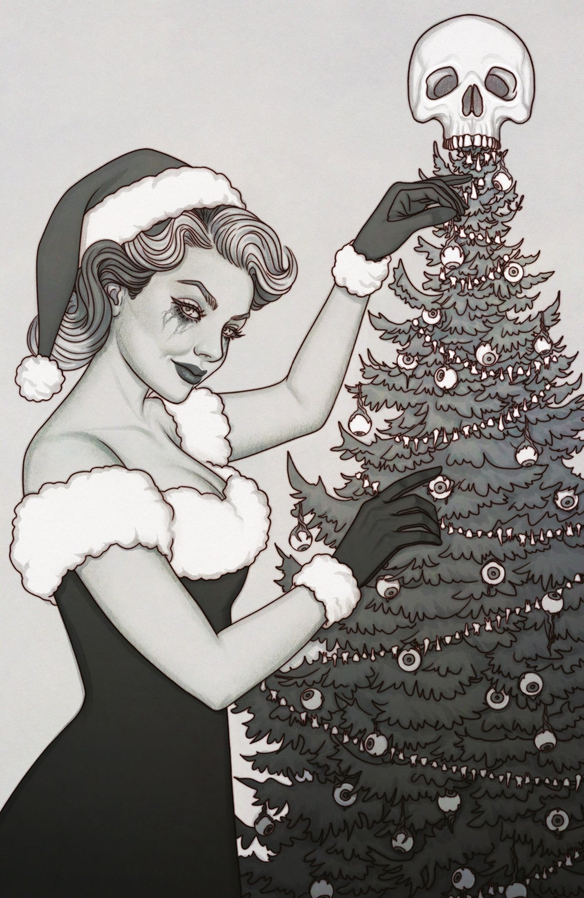 Christmas Darkness #1 C Glow in the Dark Variant (Full Art, Glow in the Dark, Frison) (PRE-ORDER: 12/16/2026)