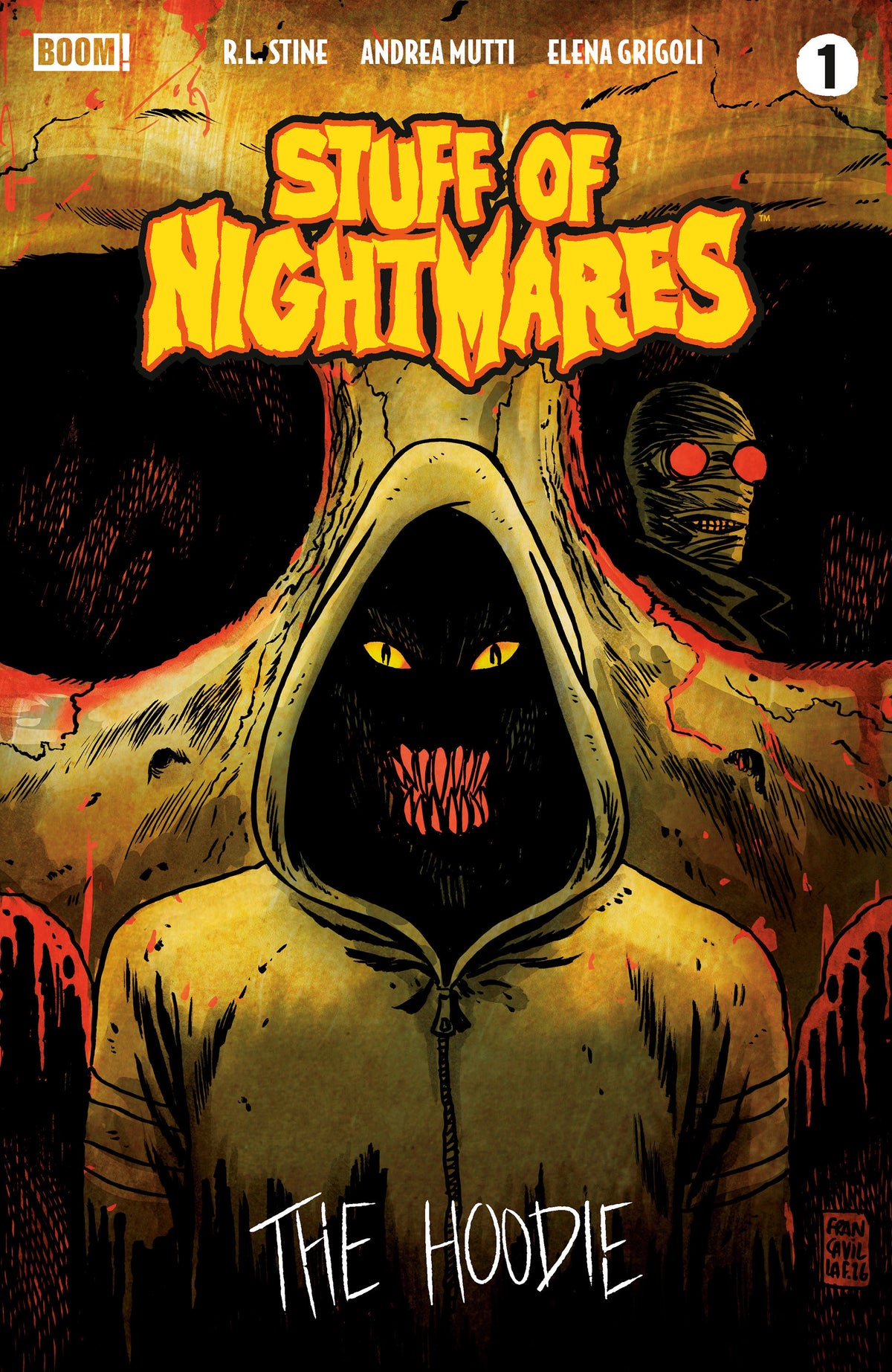 Stuff of Nightmares: The Hoodie #1 A Main (Dressed, Francavilla) (PRE-ORDER: 12/02/2026)