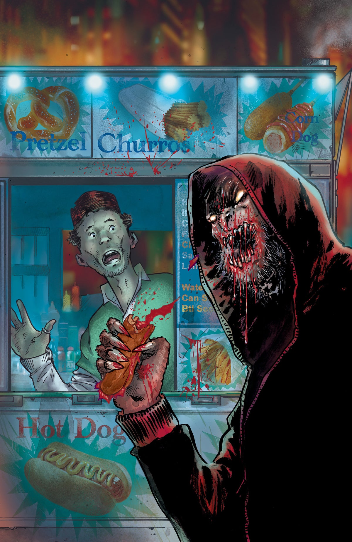 Stuff of Nightmares: The Hoodie #1 E Glow in the Dark Variant (Full Art, Glow in the Dark, Mutti) (PRE-ORDER: 12/02/2026)