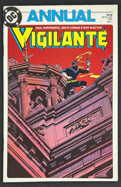 Vigilante, Vol. 1 Annual (1985)  #1  (Cover  - )  FN