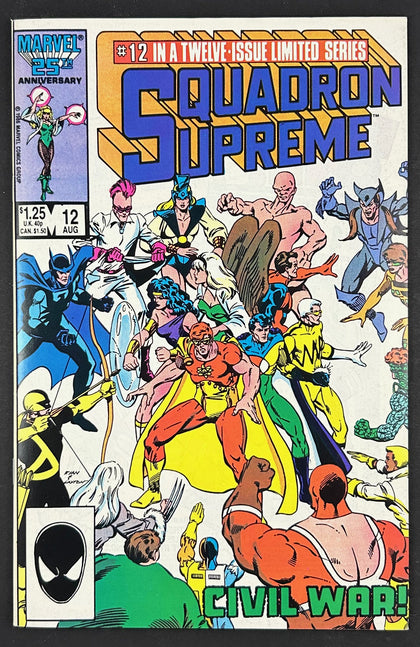 Squadron Supreme, Vol. 1 (1986)  #12  (Cover A - Direct Edition)  VF