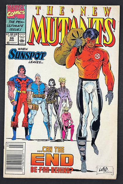 New Mutants (Vol. 1) (1991)  #99  (Cover B - Newsstand Edition)  VG