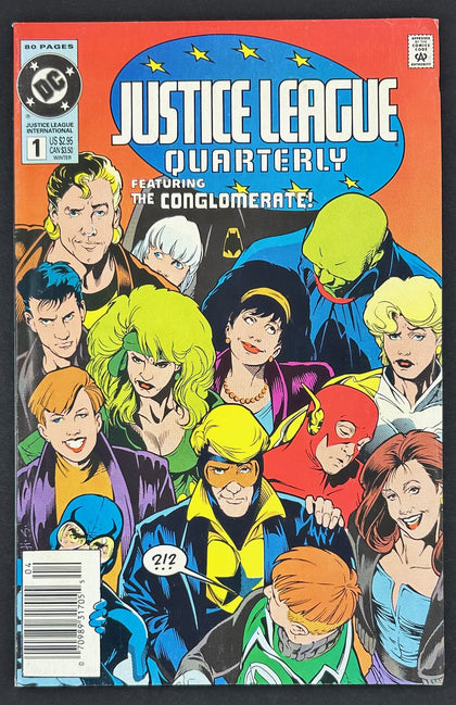 Justice League Quarterly (1990) #1 (Newsstand Edition) VG/FN