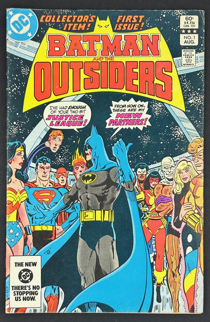 Batman and the Outsiders, Vol. 1 (1983) #1 (Direct Edition) VG/FN