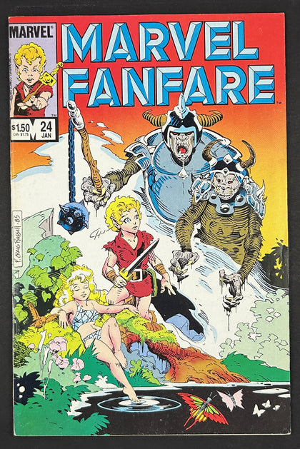 Marvel Fanfare, Vol. 1 (1986)  #24  (Cover  - )  FN