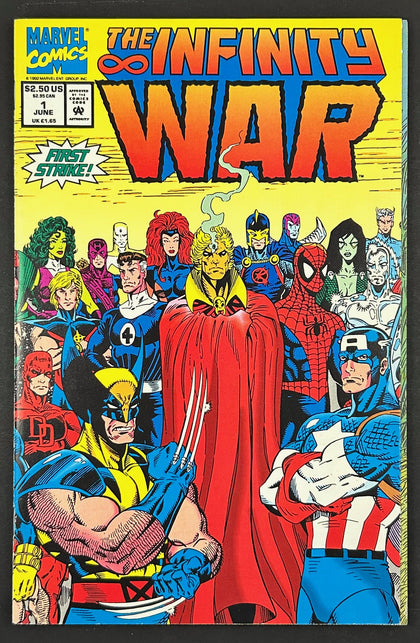 Infinity War (1992)  #1  (Cover A - Direct Edition - Wraparound Cover)  VF