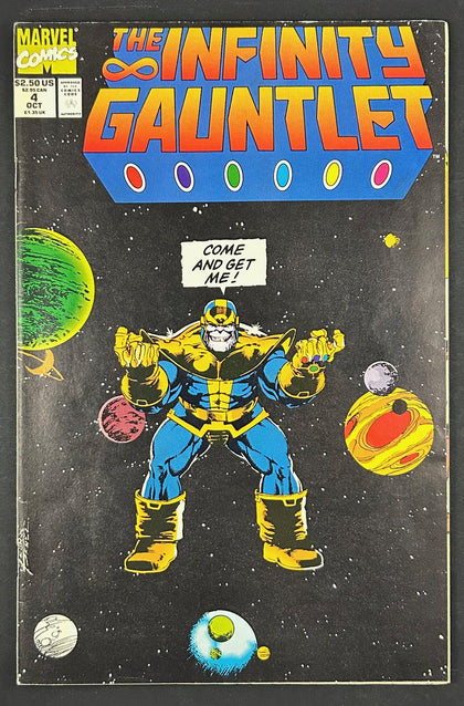 Infinity Gauntlet, The (1991) #4 (Cover A - Direct Edition) FN-