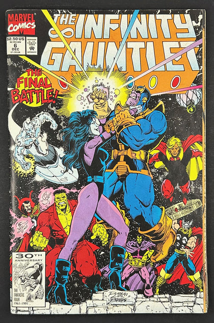 Infinity Gauntlet, The (1991) #6 (Cover A - Direct Edition) VG