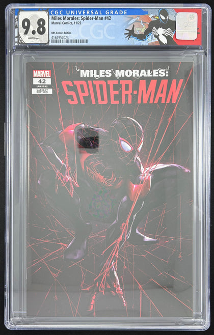 Miles Morales: Spider-Man (Vol. 1) (2022) #42  (Ivan Tao Trade Dress Cover)  CGC 9.8