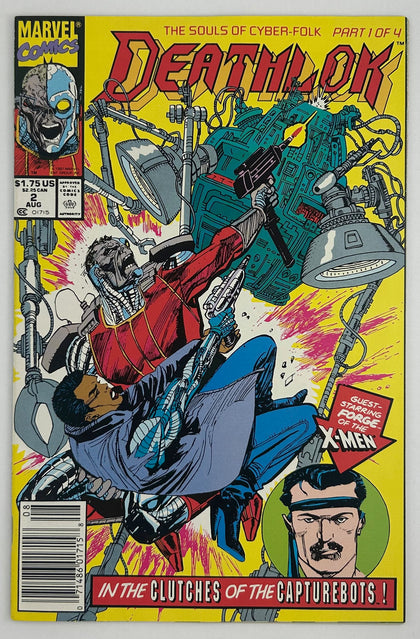 Deathlok, Vol. 2 (1991)  #2  (Cover B - Newsstand Edition)  VF