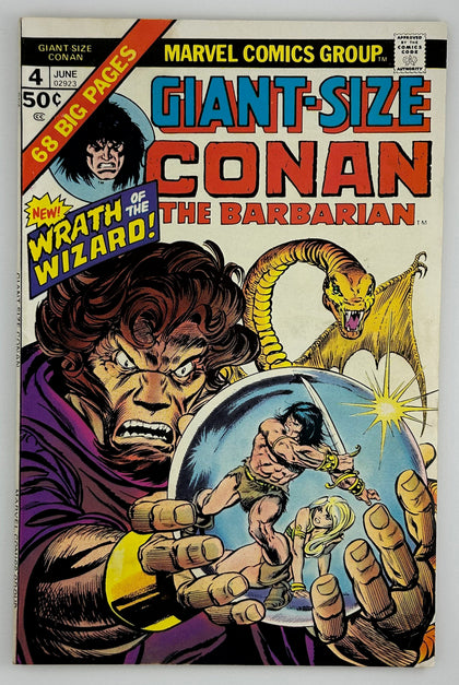 Giant-Size Conan (1975)  #4  (Cover  - Giant-Size)  FN-