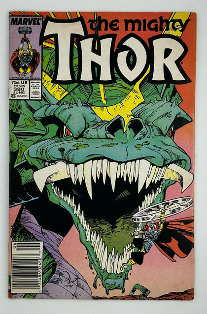 Thor, Vol. 1 (1987)  #380  (Cover B - Newsstand Edition)  FN+