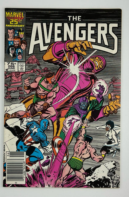 Avengers, Vol. 1 (1986)  #268  (Cover B - Newsstand Edition)  FN+