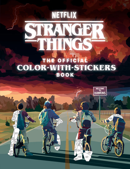 Stranger Things: The Official Color-with-Stickers Book (PRE-ORDER: 09/30/2025)