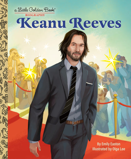 Keanu Reeves: A Little Golden Book Biography (PRE-ORDER: 09/02/2025)