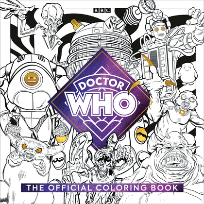The Official Doctor Who Coloring Book (PRE-ORDER: 11/11/2025)