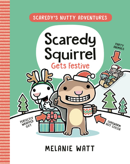 Scaredy Squirrel Gets Festive (PRE-ORDER: 10/01/2024)