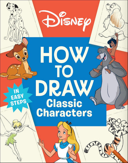 Disney How to Draw Classic Characters (PRE-ORDER: 01/27/2026)