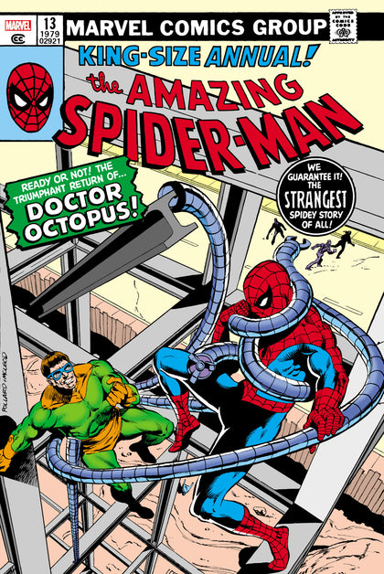 The Amazing Spider-man Omnibus Vol. 6 Keith Pollard Spider-man Vs. Doc Ock Cover (PRE-ORDER: 02/11/2025)