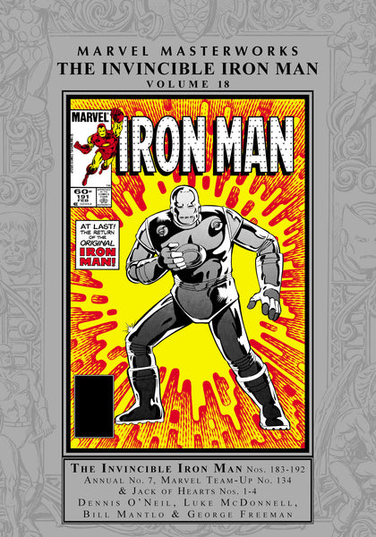 Marvel Masterworks: The Invincible Iron Man Vol. 18 (PRE-ORDER: 02/25/2025)