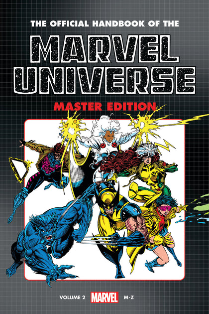 Official Handbook Of The Marvel Universe: Master Edition Omnibus Vol. 2 X-men Cover (PRE-ORDER: 03/11/2025)