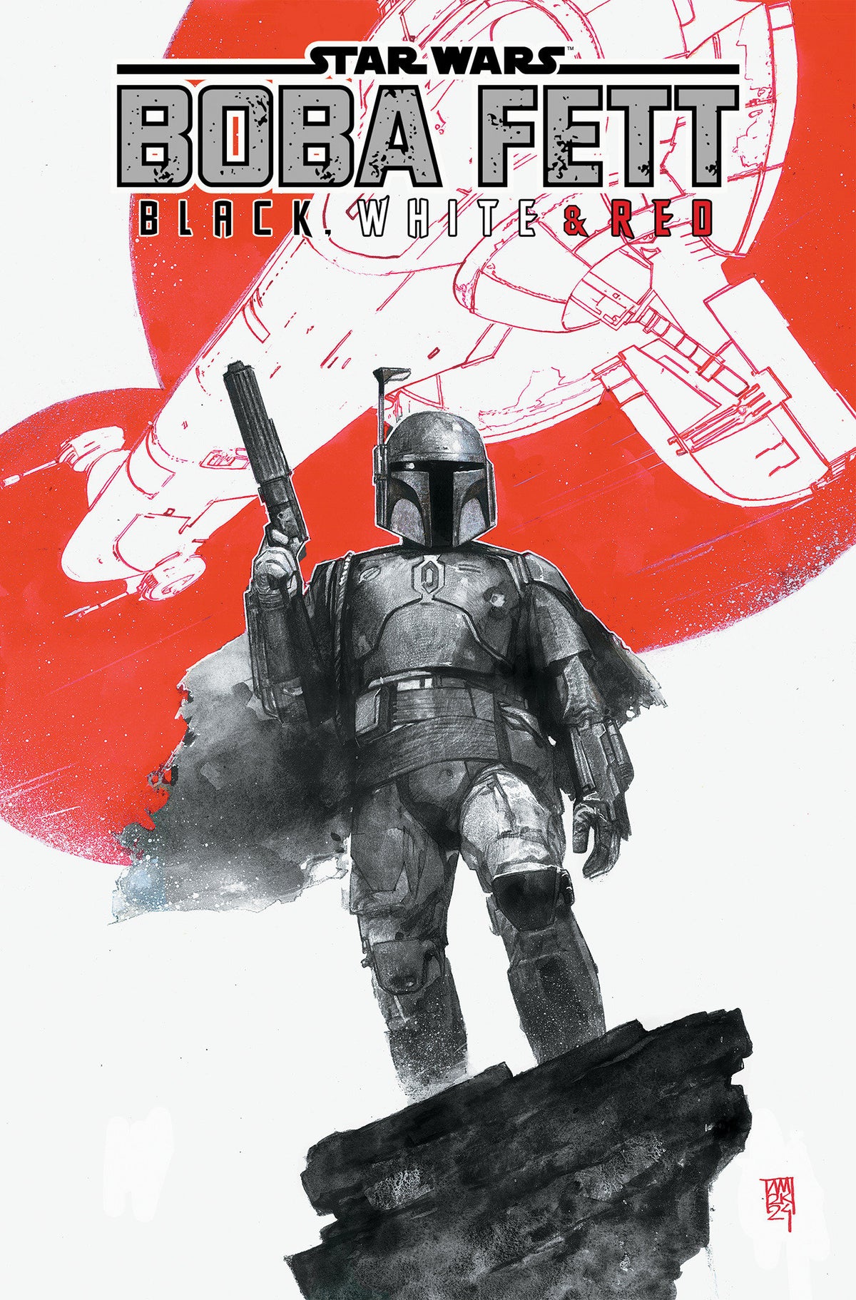 Star Wars: Boba Fett - Black, White & Red Treasury Edition