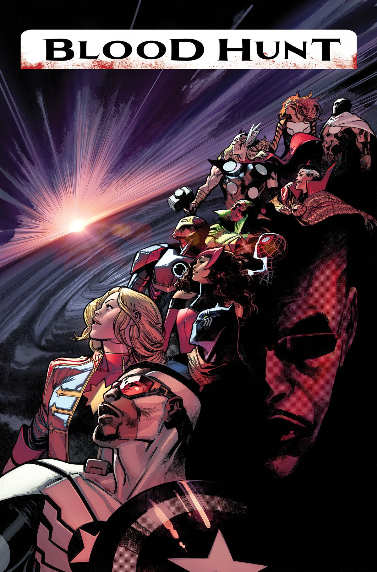 Blood Hunt Omnibus Pepe Larraz Cover